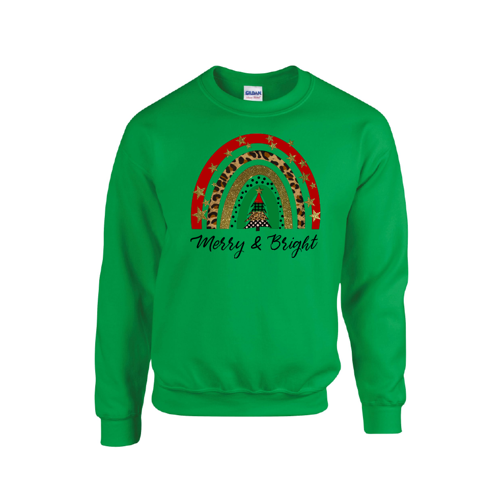 Merry & Bright Christmas- Christmas Jumper