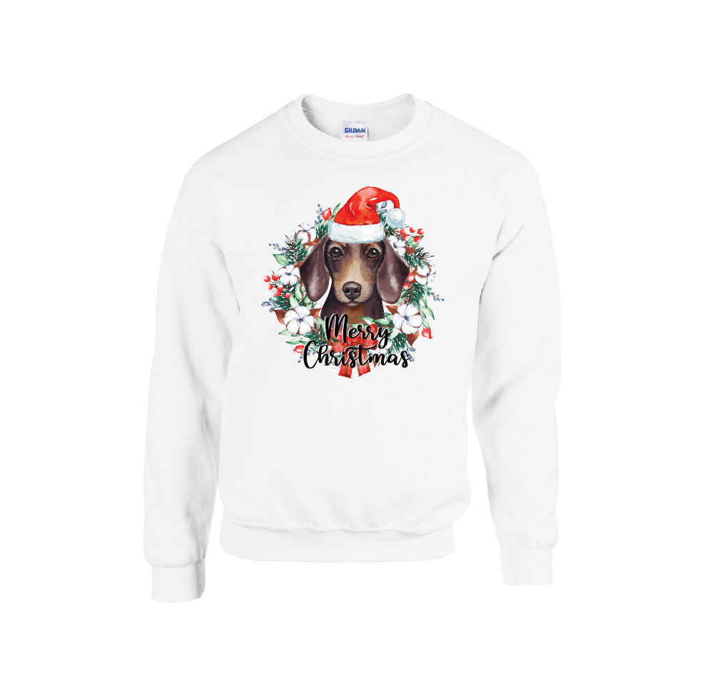 Dachshund Merry Christmas - Christmas Jumper