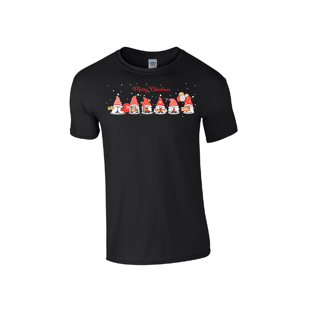 6 Gnomes Merry Christmas - Christmas Tshirt