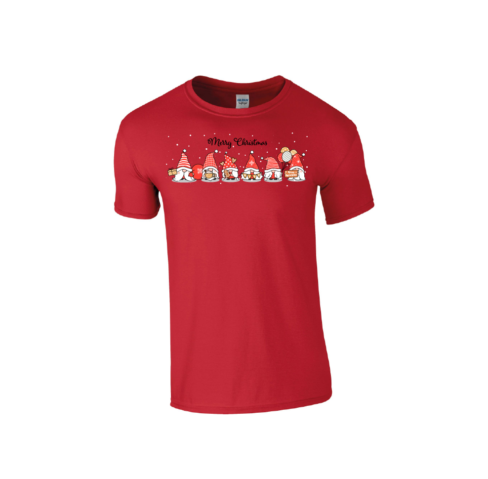 6 Gnomes Merry Christmas - Christmas Tshirt