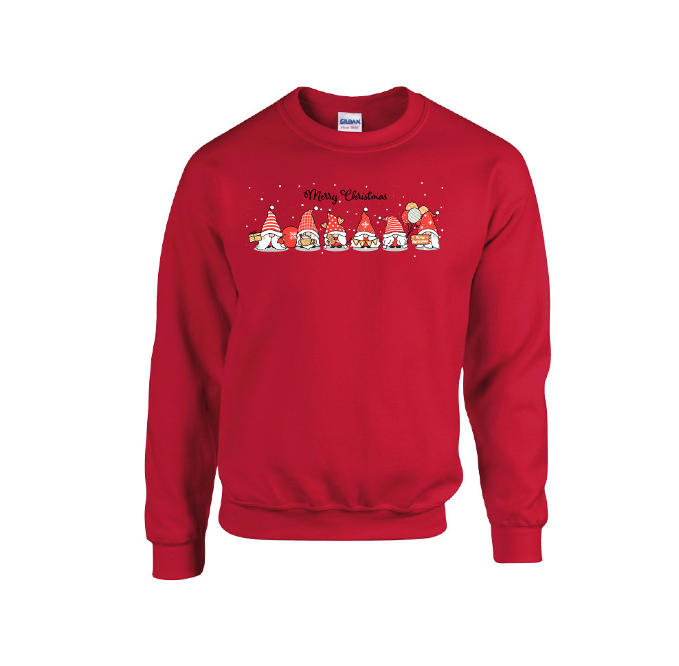 6 Gnomes Merry Christmas - Christmas Jumper