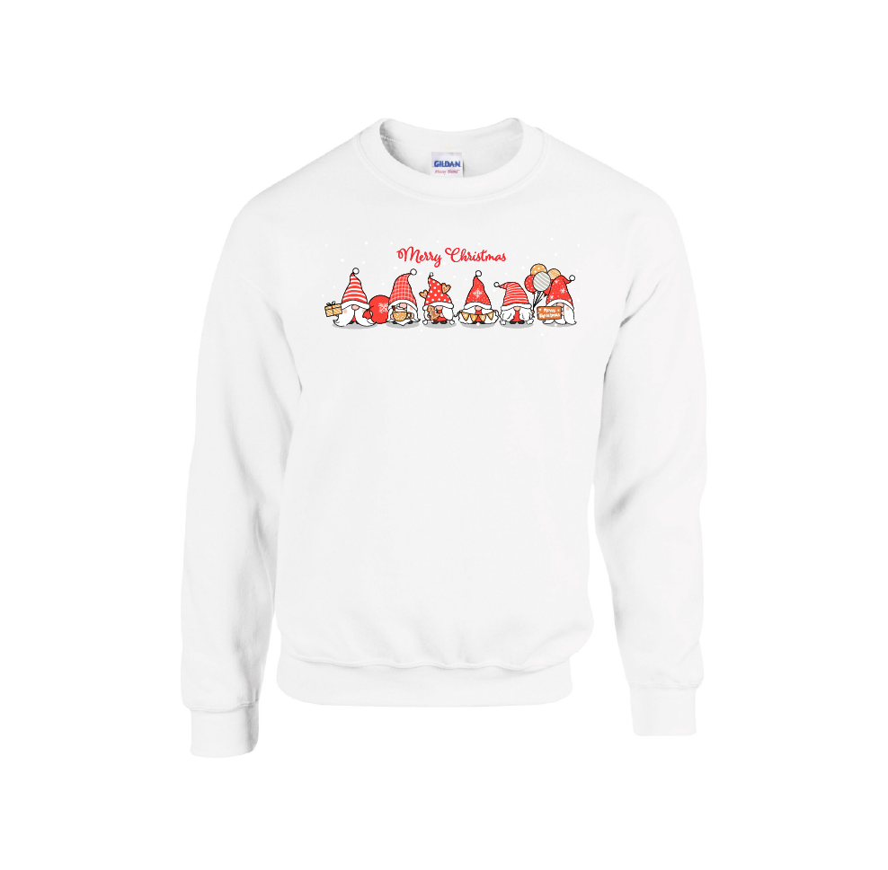 6 Gnomes Merry Christmas - Christmas Jumper