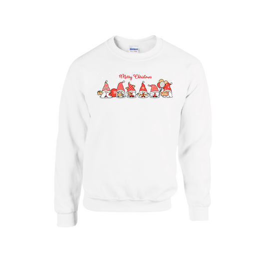 6 Gnomes Merry Christmas - Christmas Jumper
