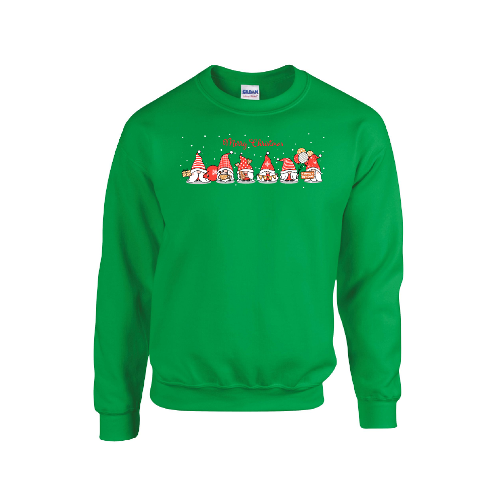 6 Gnomes Merry Christmas - Christmas Jumper