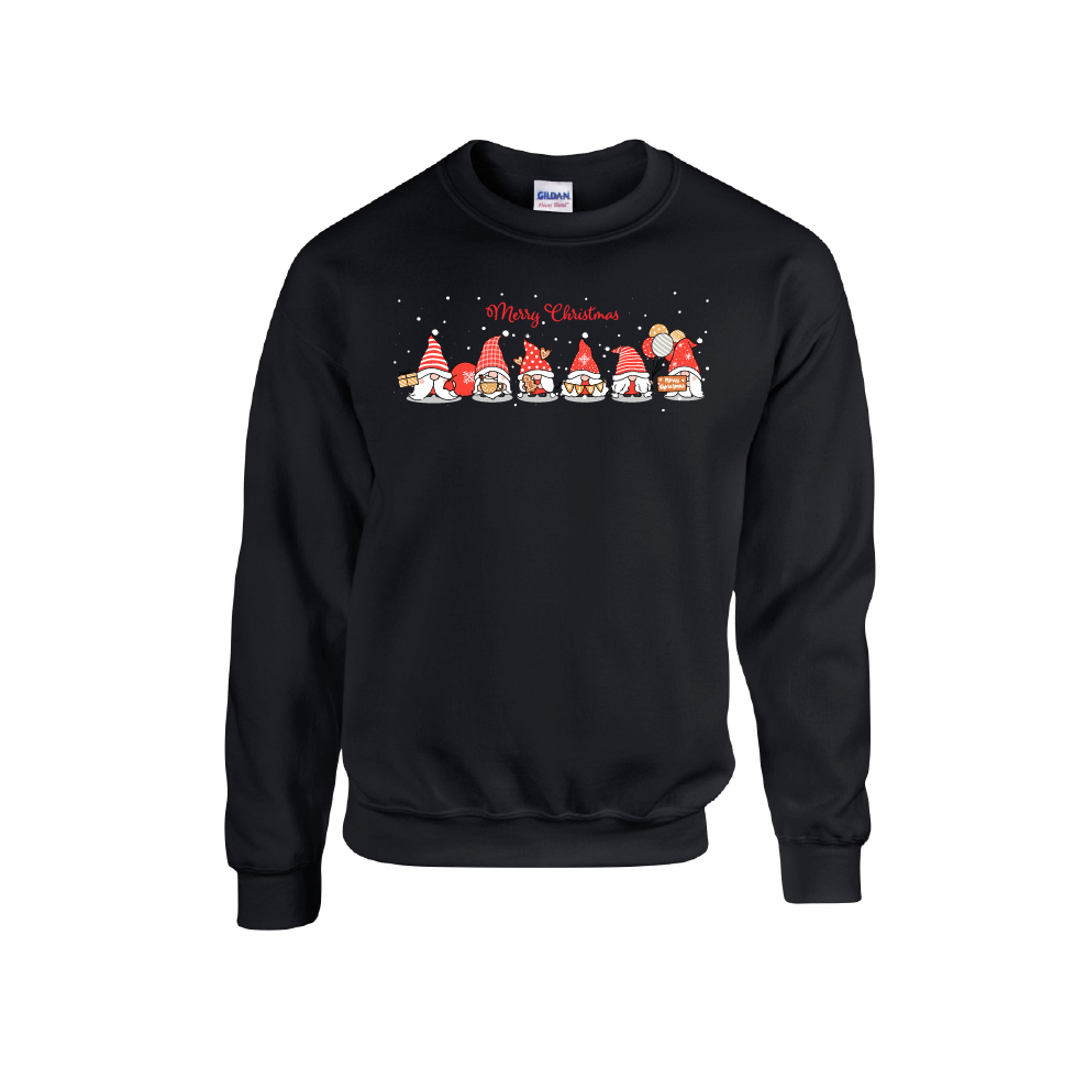 6 Gnomes Merry Christmas - Christmas Jumper