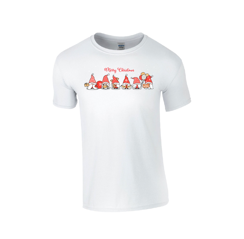 6 Gnomes Merry Christmas - Christmas Tshirt