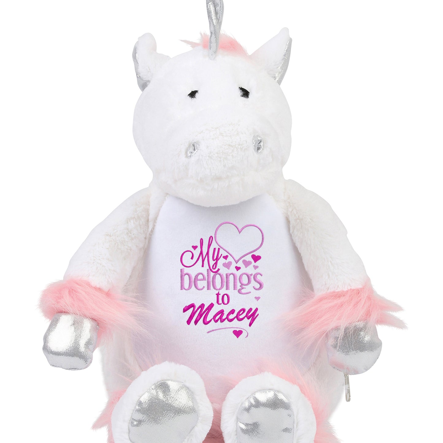 Gorgeous Personalised Unicorn - My heart belongs to