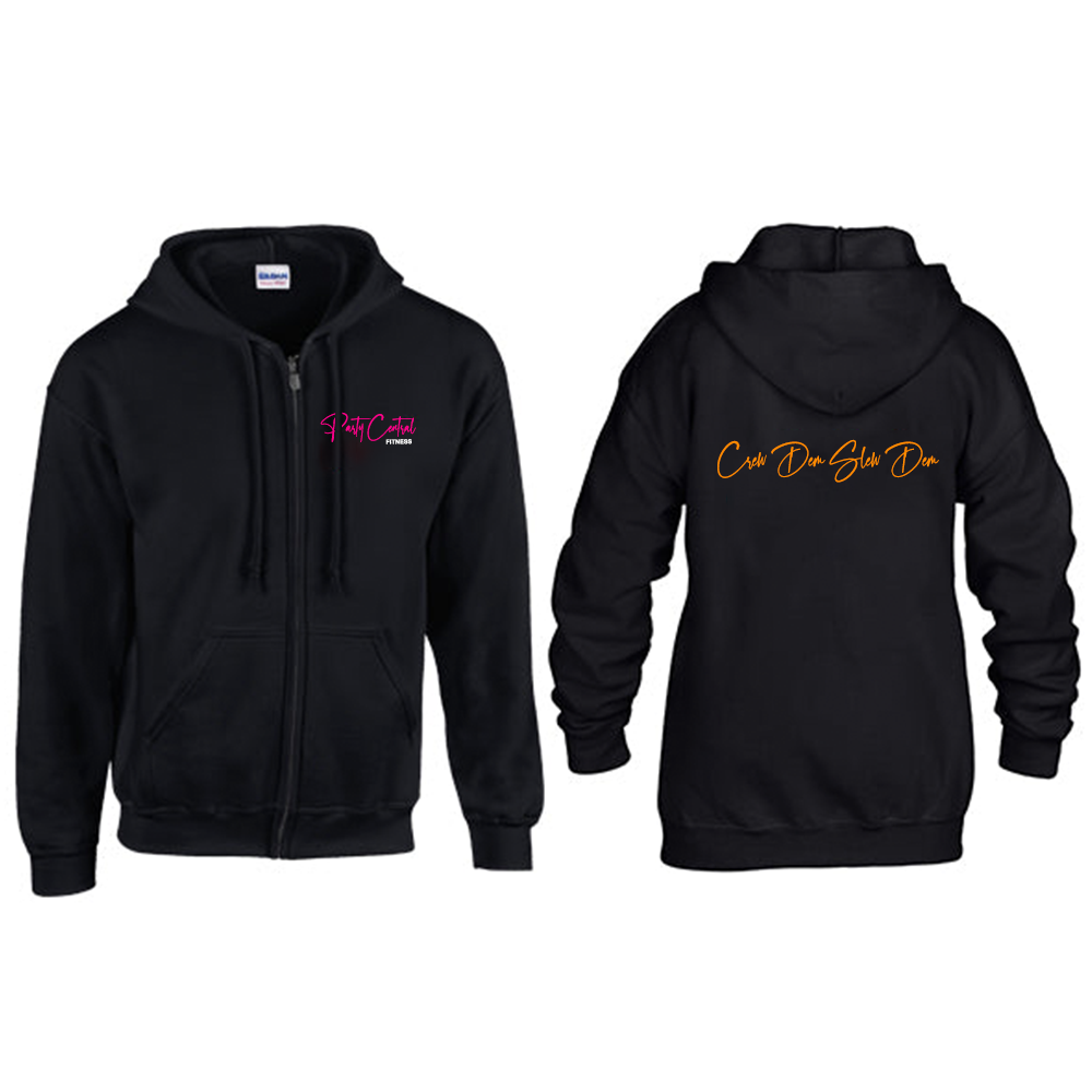 Party Central Fitness Zip up Hoody