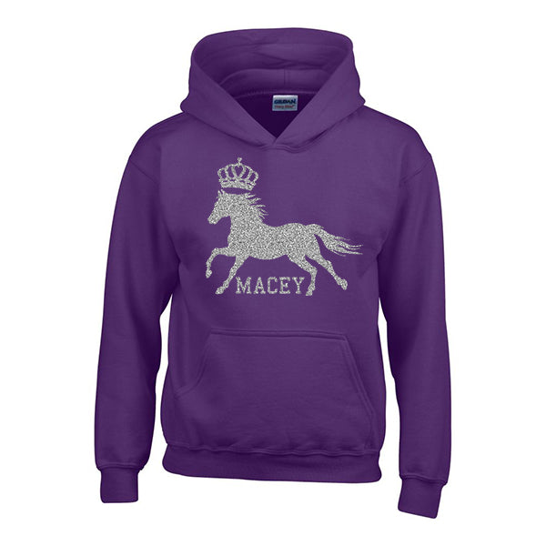 Personalised Horse Riding Hoody