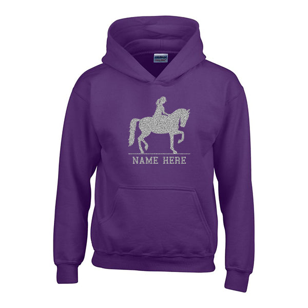 Personalised Horse Riding Hoody