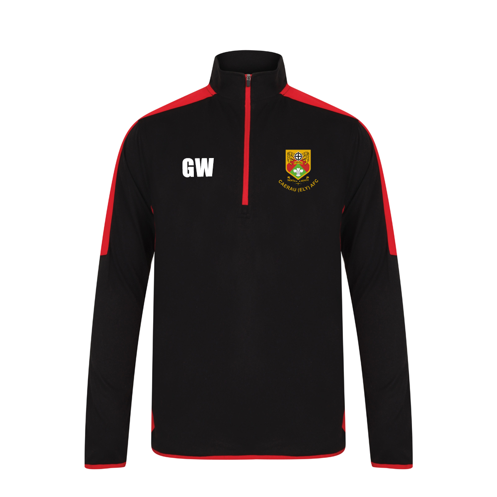 1/4 Zip Up - Caerau Ely FC