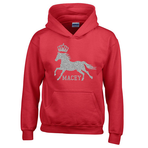 Personalised Horse Riding Hoody