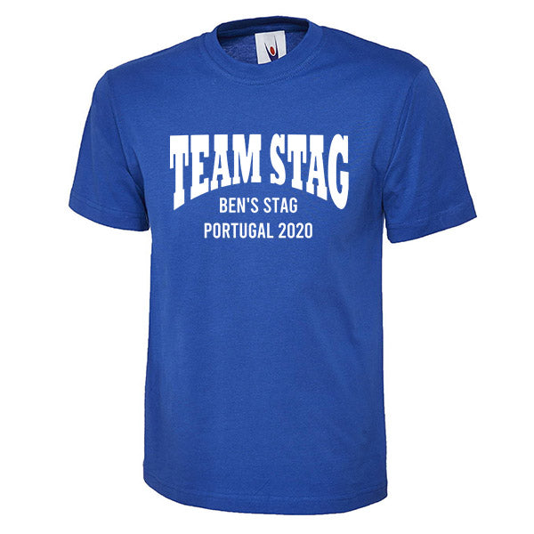 Team Stag - Personalised Stag Tee