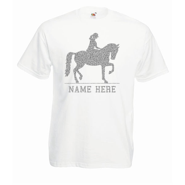 Horse Rider Personalised Tshirt
