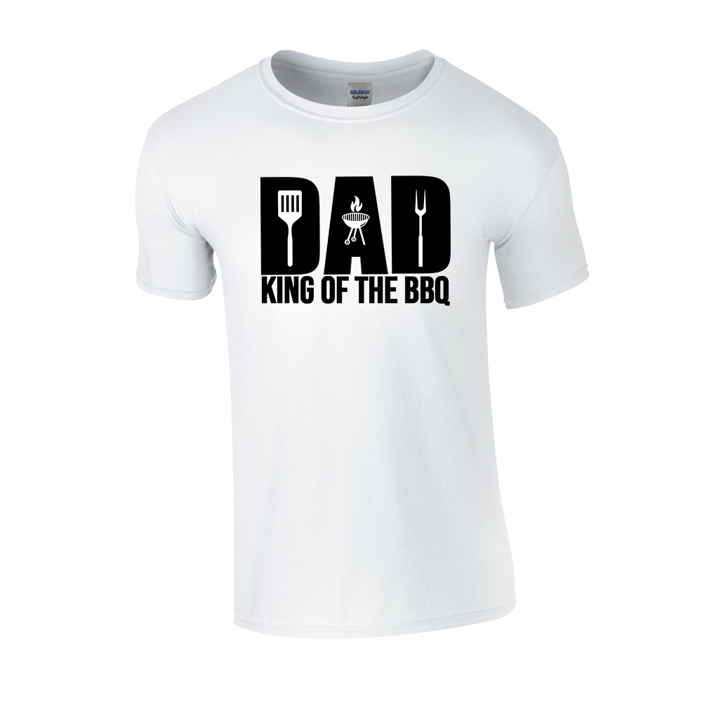 Dad King of The BBQ tshirt