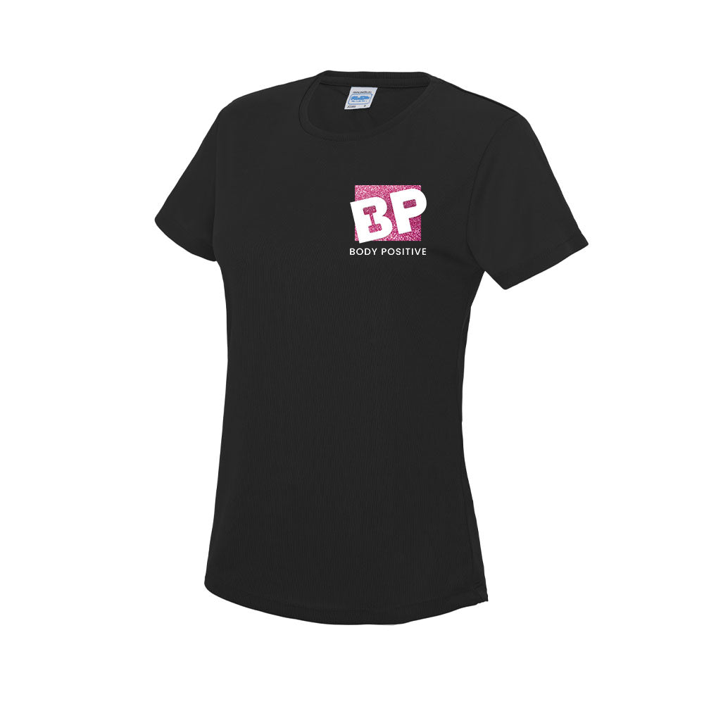 Ladies Tshirt Black - Body Positive