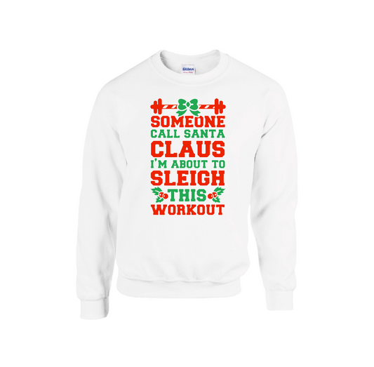 Someone Call Santa Christmas Jumper - Body Positive