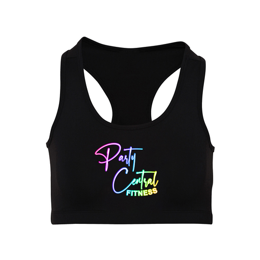 Party Central Fitness Sports Bra