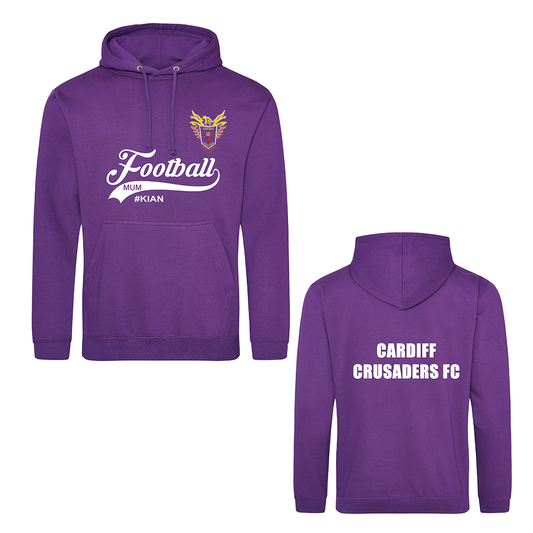 Football Mum Hoodie - Cardiff Crusaders FC
