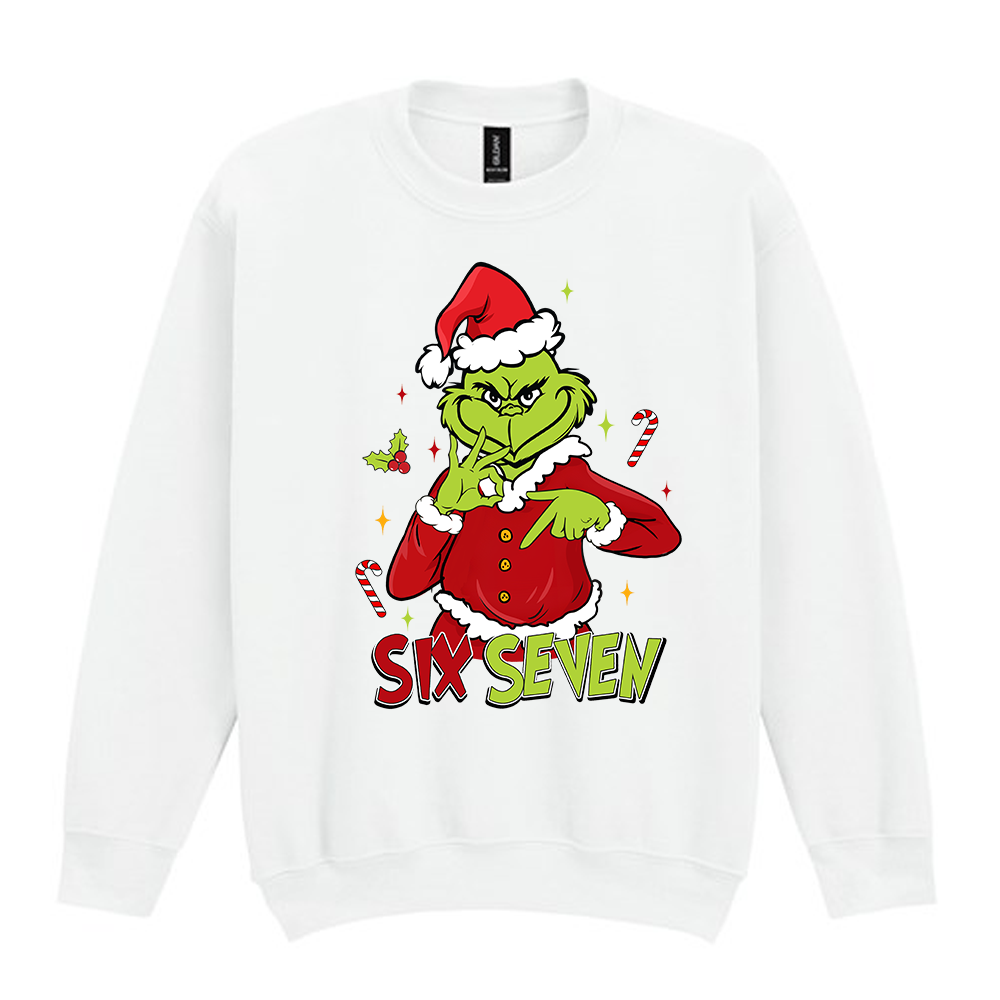 Six Seven 67 Grinch Christmas Jumper