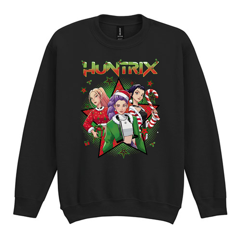 Huntrix Star KPop Christmas Jumper