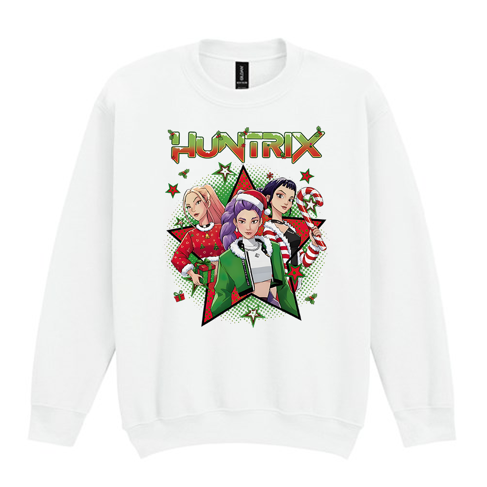 Huntrix Star KPop Christmas Jumper