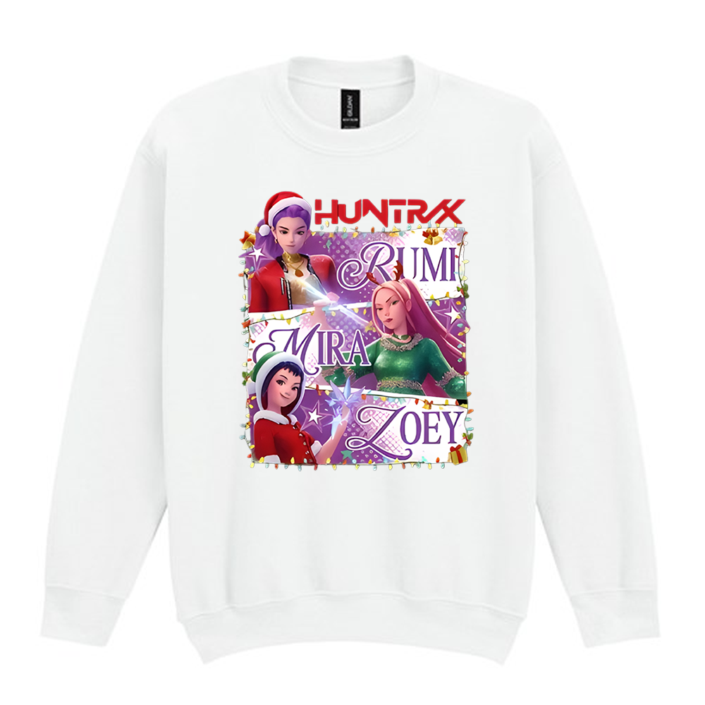 Huntrix KPop Fairy Lights Christmas Jumper