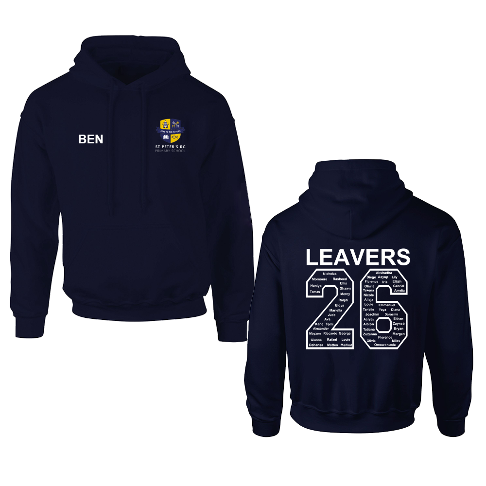 St Peters Primary School Leavers Hoodie 2026