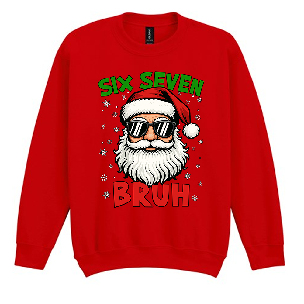 Six Seven Bruh 67 Christmas Jumper