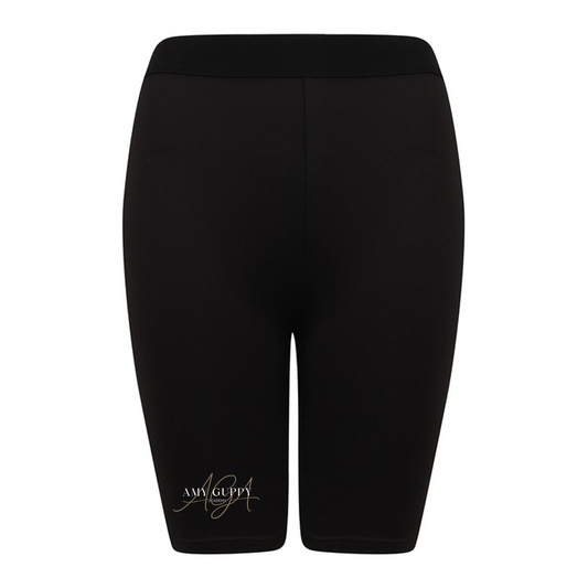 Black Cycling Shorts - Amy Guppy Academy