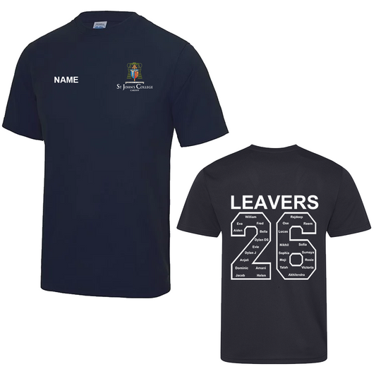 St Johns College Leavers Tshirt 2026