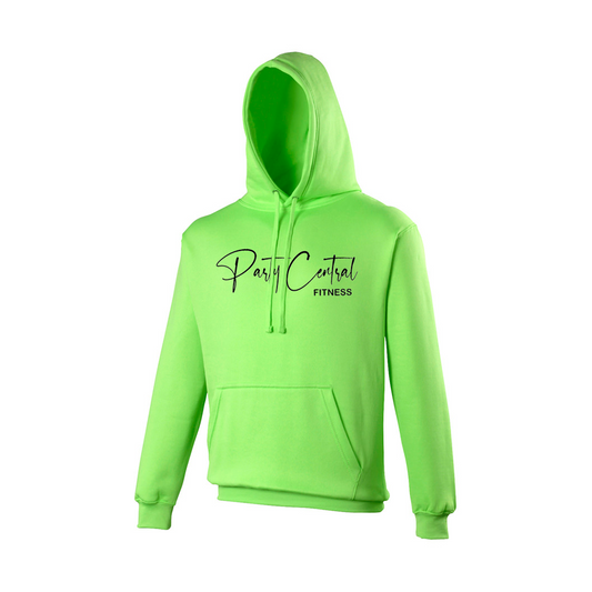Neon Party Central Fitness Hooded Jumper