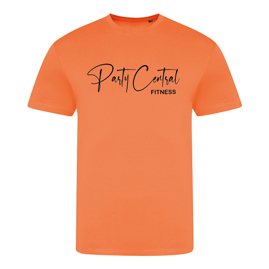 Neon Party Central Fitness Performance style Unisex Tshirt