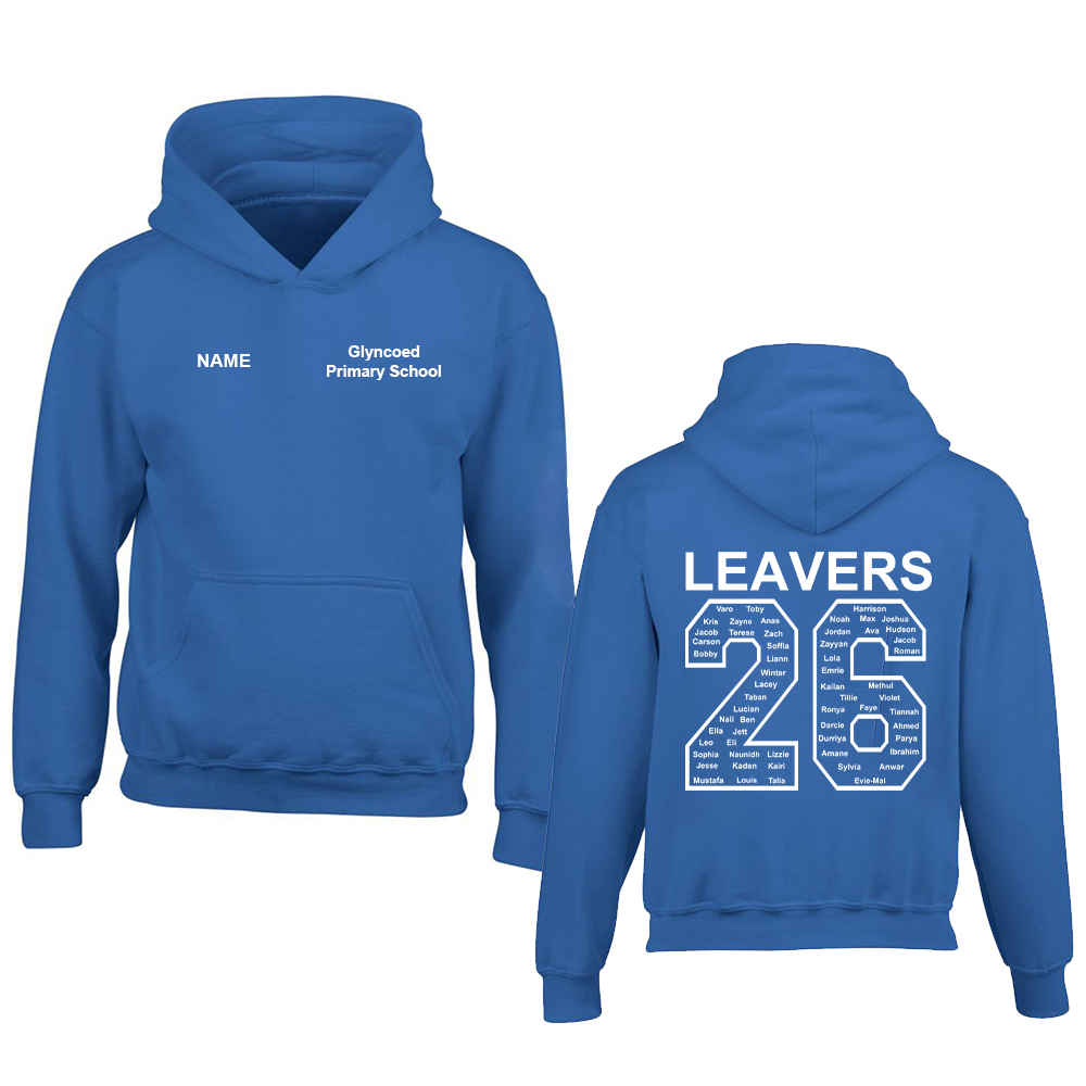 Glyncoed primary School Leavers Hoodie 2026