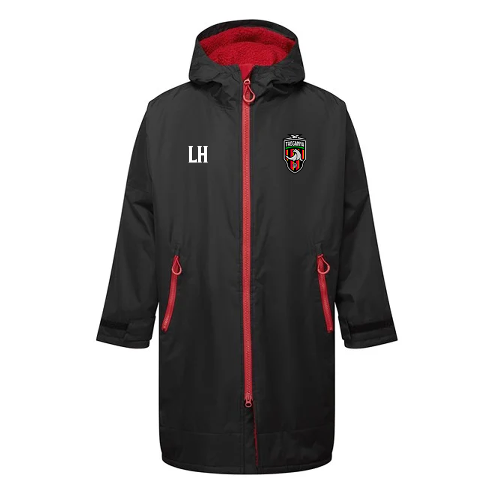 All Weather Robe Black/Red- CPD Treganna