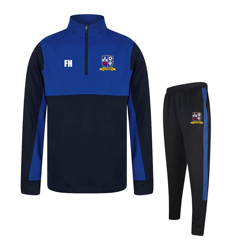Quarter Zip and Bottoms -AFC Rumney