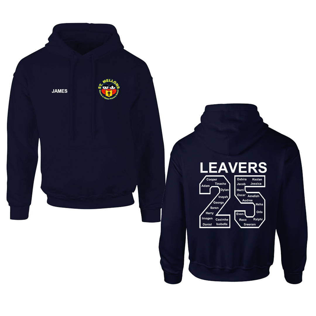 St Mellons Church in Wales Primary Leavers Hoodie 2025