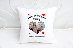 "Love heart" photo cushion for Nan