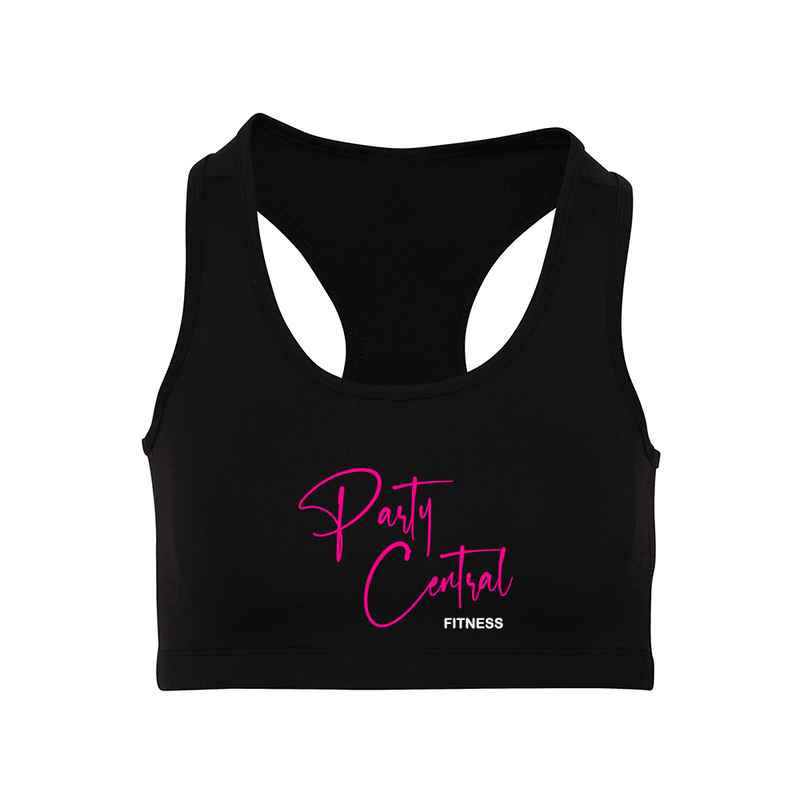 Party Central Fitness Sports Bra