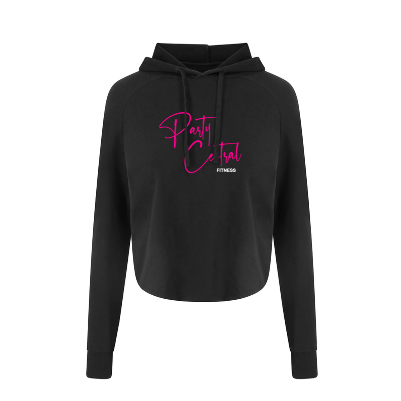 Party Central Fitness Crossover Back Hoody