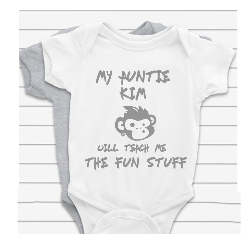 Auntie Fun Baby Vest