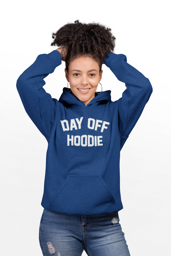 "DAY OFF" Slogan Hoody