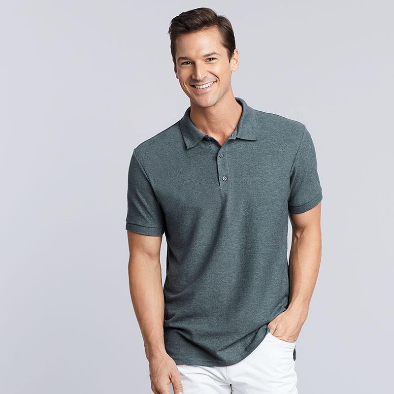 Gildan Premium Cotton double piqué polo shirt