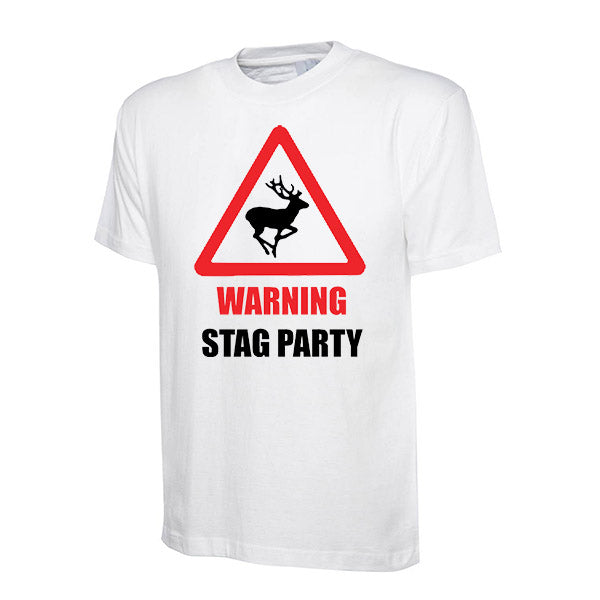 Warning - Stag Party Tee