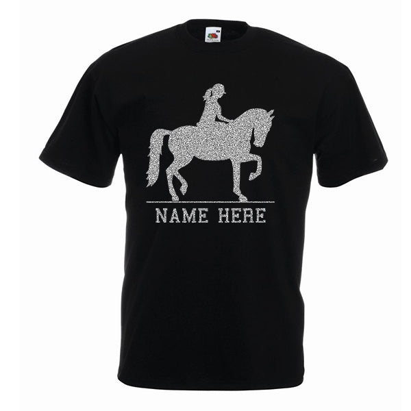 Horse Rider Personalised Tshirt