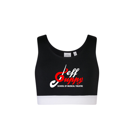 Adults Black Crop - Jeff Guppy School of Musical Theatre
