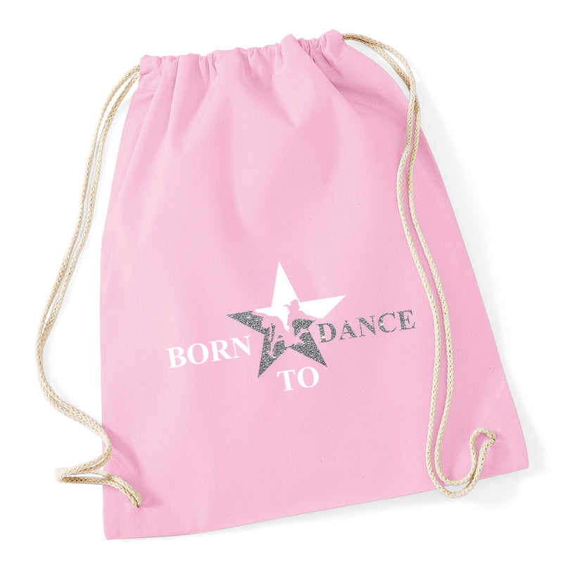 Born To Dance Star Drawstring Bag