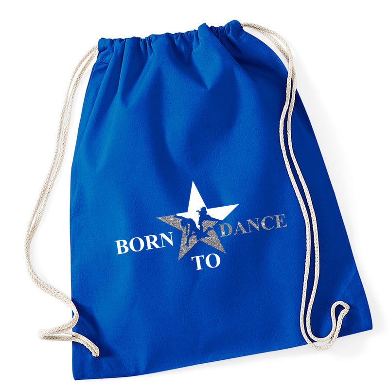 Born To Dance Star Drawstring Bag