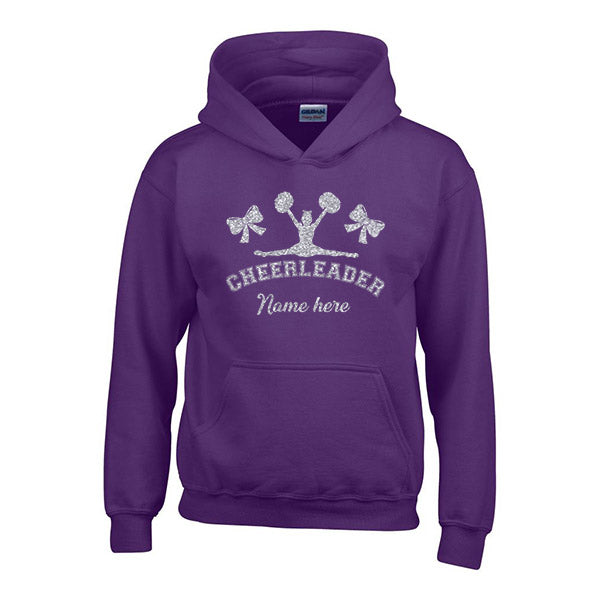 Silhouette Personalised Cheerleading Hoodie