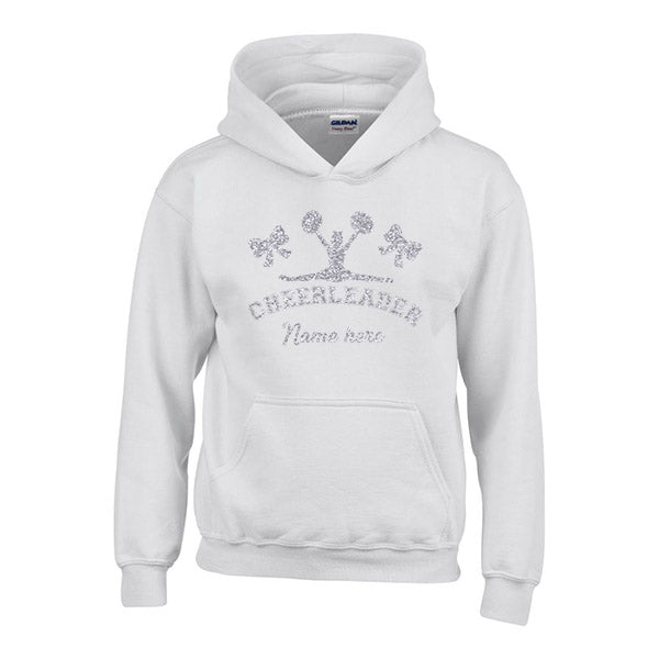 Silhouette Personalised Cheerleading Hoodie